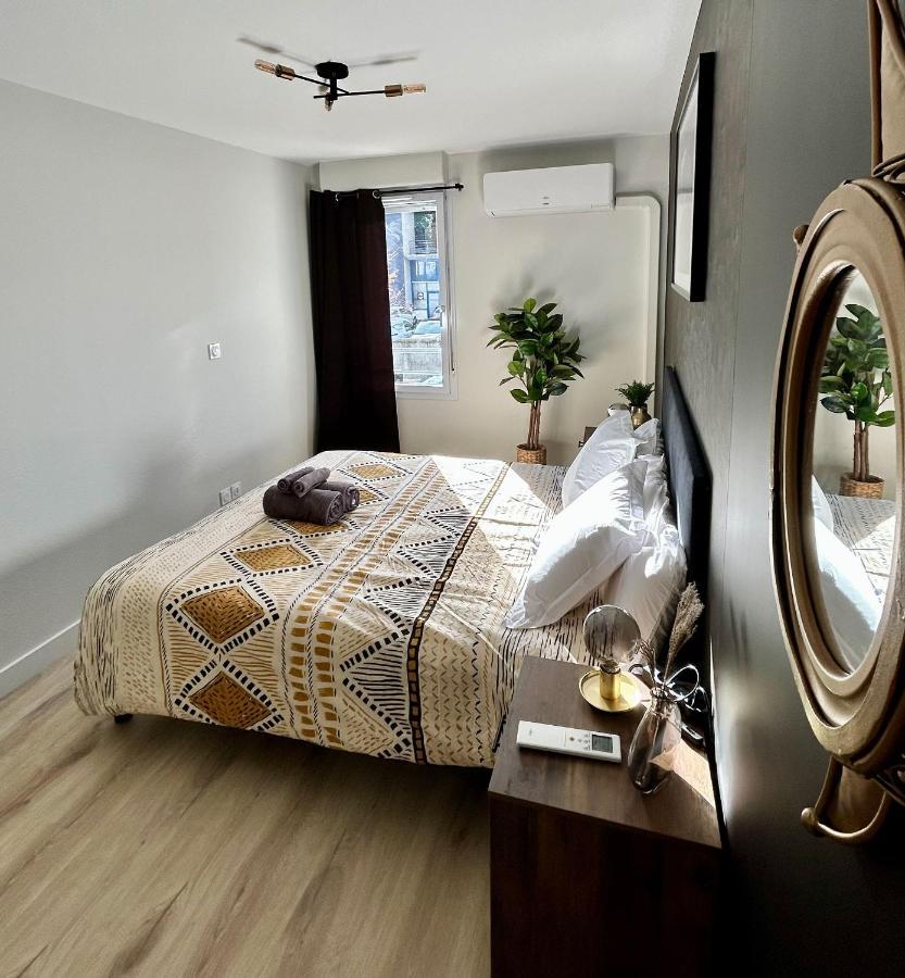 Modern 1 Bdr + Balcony + Free Parking + Ac + Pool Apartment L'Isle-d'Abeau Bagian luar foto